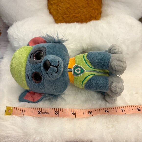 ROCKY Paw Patrol  TY 7" Plush Toy Dog Stuffie (SKU: 241TO) - Picture 5 of 8